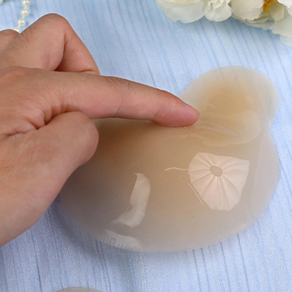 Summer Silicone Nipple Cover For Women Reusable Breast Petals Lift Invisible Bra Pasties Self Adhesive Pads Chest Stickers