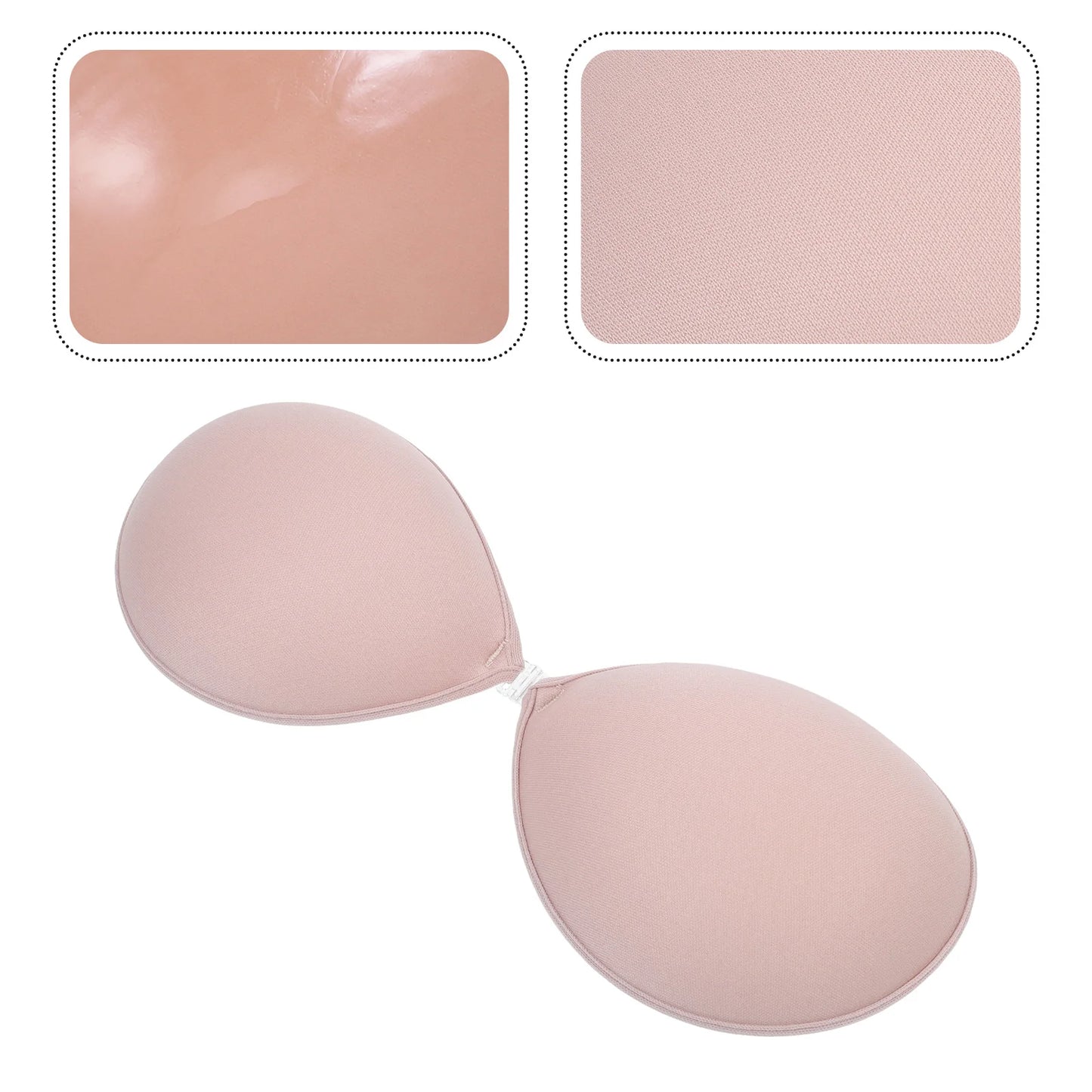 Silicone Chest Pads Invisible Sticky Bra For Women Push Up Adhesive Strapless Nipple Covers Wedding Swimwear Backless