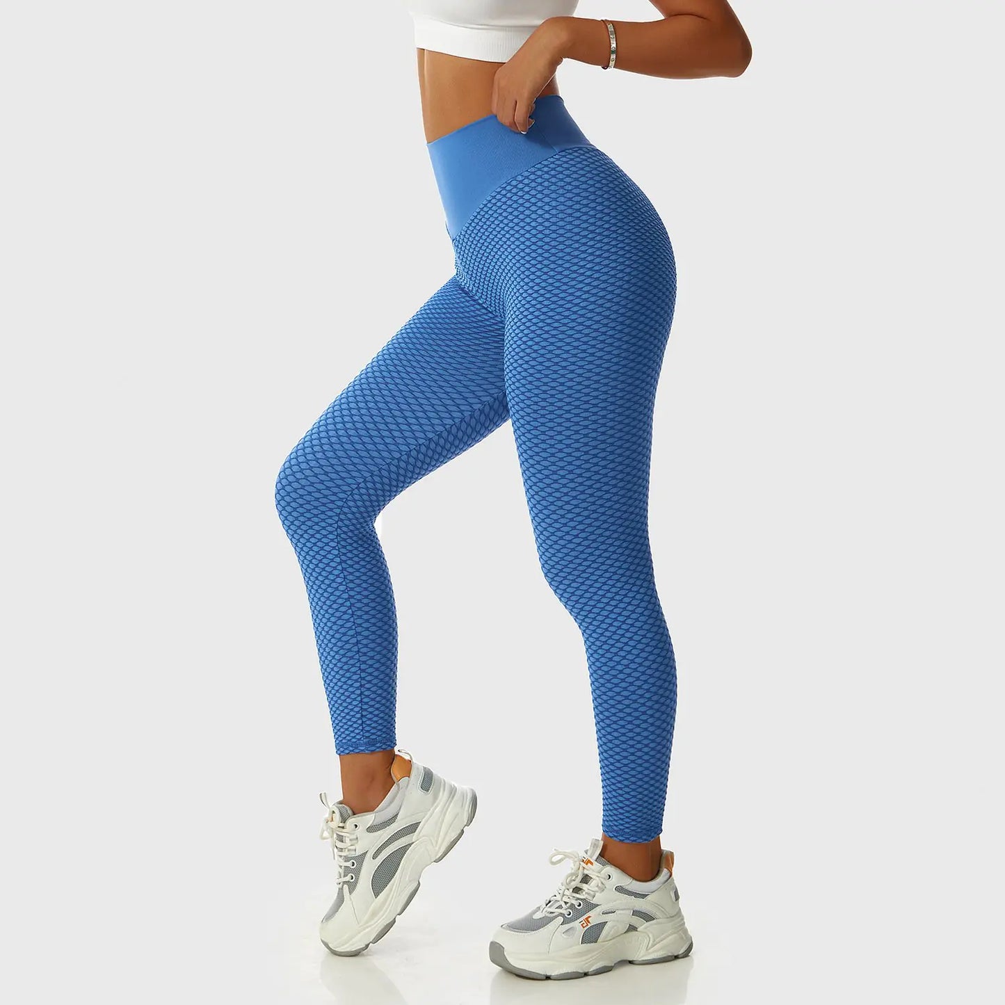High-Waisted Women's Tight-Fitting Fitness Pants