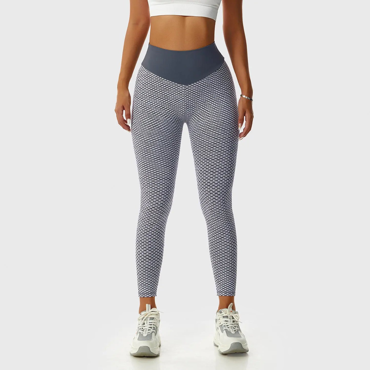 High-Waisted Women's Tight-Fitting Fitness Pants