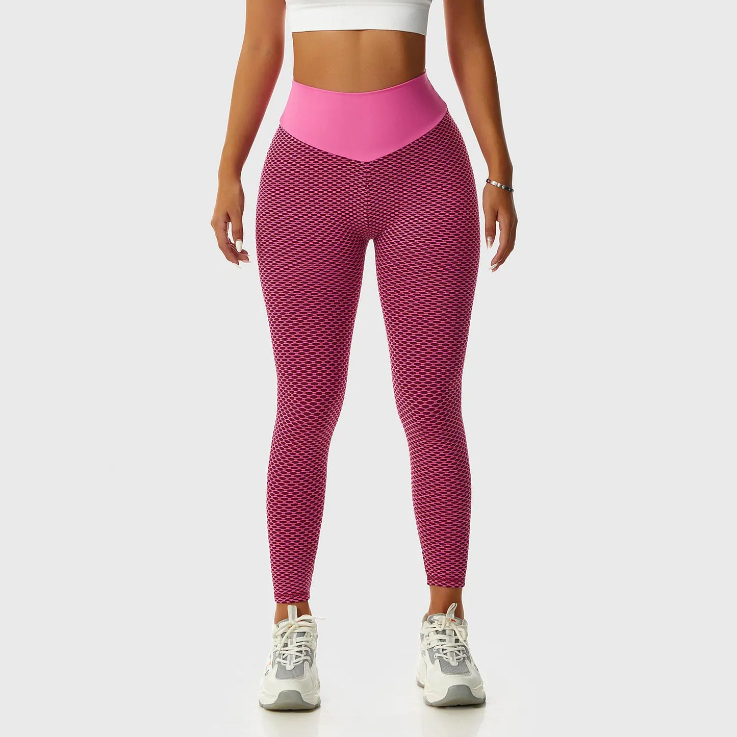High-Waisted Women's Tight-Fitting Fitness Pants
